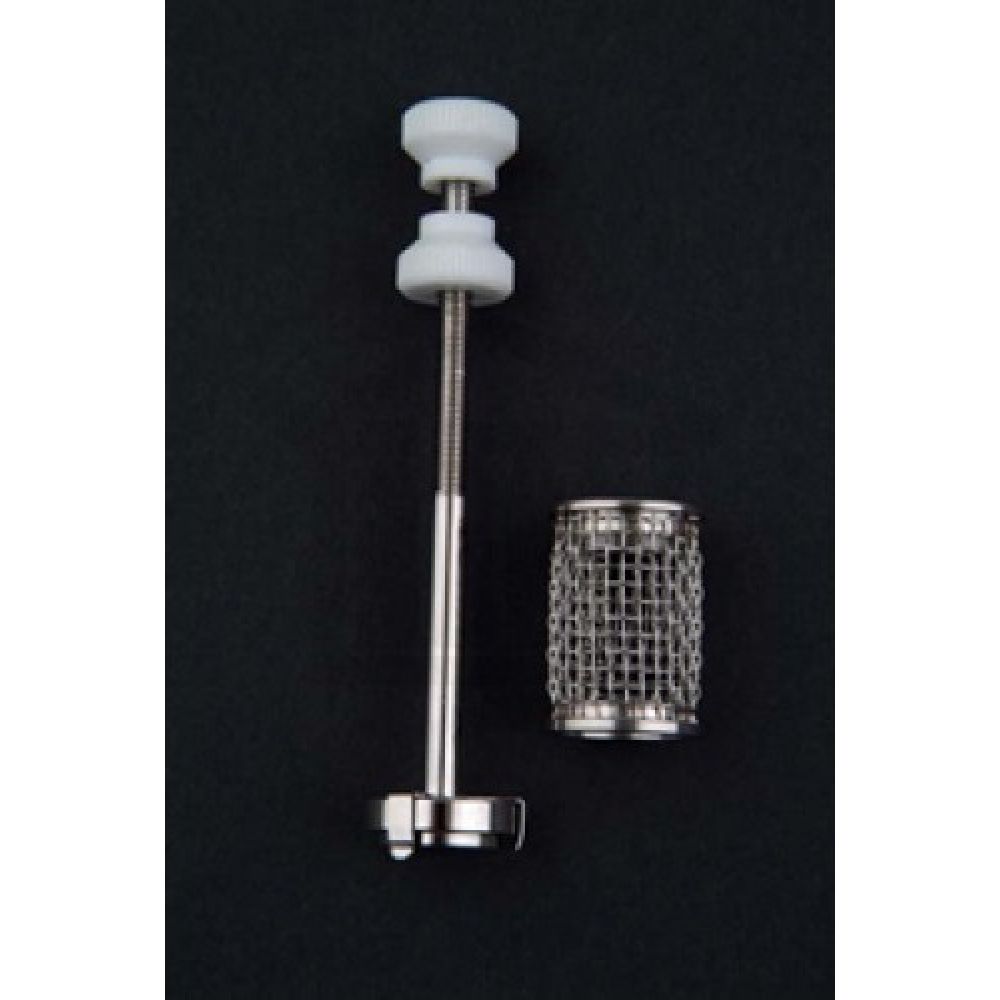 Stainless Steel Dissolution Basket w. Shaft 10 Mesh