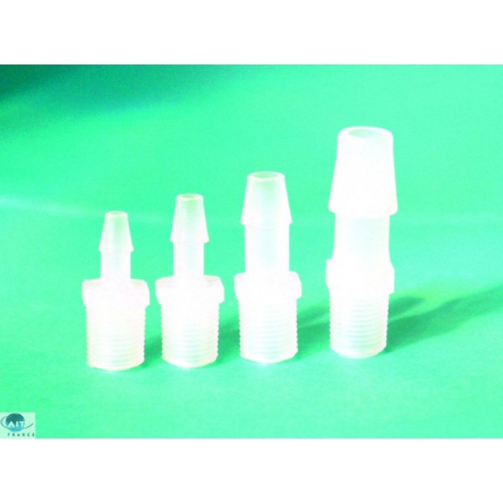 Straight barbed to port fitting connectors leak diameter 5 mm