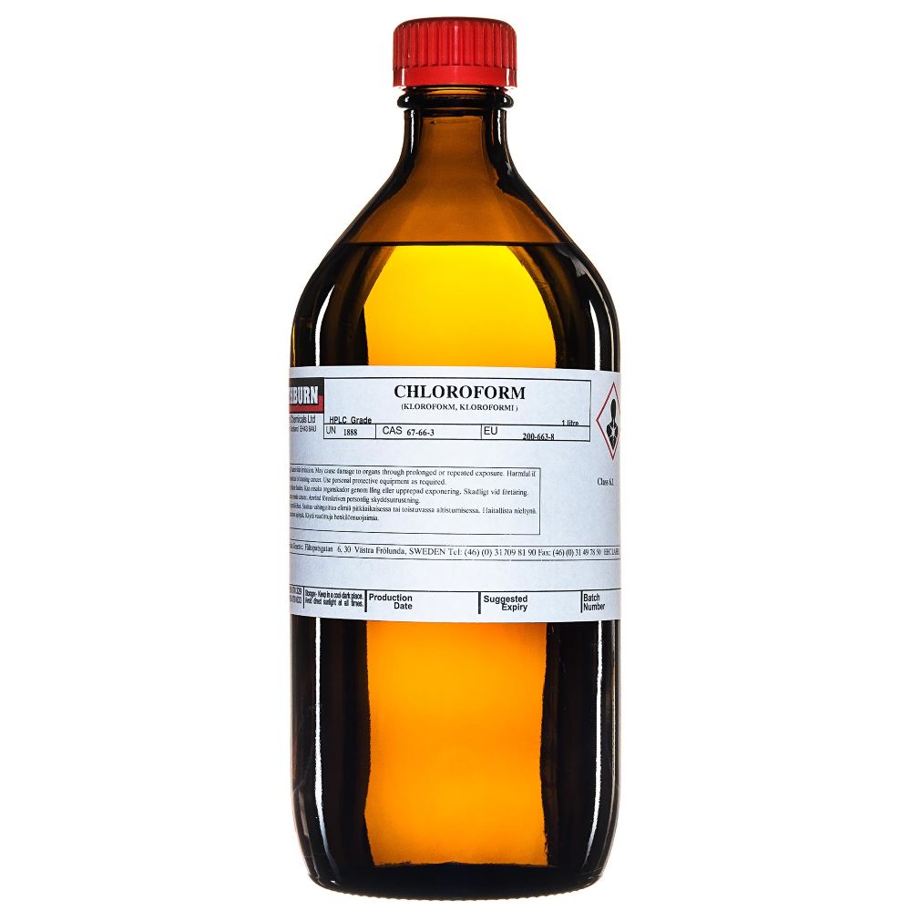 Chloroform, 1 liter Lösningsmedel Provberedning Produkter