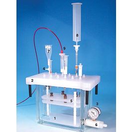 Chromabond Vacuum manifold for 24 columns