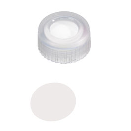 Screw Cap (Transparent) 9 mm, PTFE virginal Septa