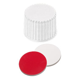 Screw Cap (White) 20 mm, Silicone/PTFE Septa