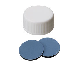 Screw Cap (White) 24 mm, PTFE/EPDM/PTFE Septa