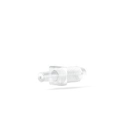 Low Pressure - Adapter (Luer), Delrin, Flat-Bottom - 1/4-28