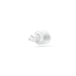 Low Pressure - Adapter (Threaded), Tefzel (EFTE), Flat-Bottom - 1/4-28 to 5/16-28
