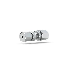 Low Pressure - Union (Bulkhead), Stainless Steel, Coned - 10-32