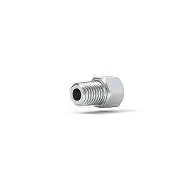 Stainless Steel Nut Coned - 1/4-28 1/8 in 