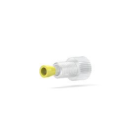 Tefzel Fitting Flangeless Flat-Bottom - 1/4-28 1/8 in 