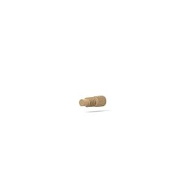 PEEK Plug Plug or Cap Flat-Bottom - 6-32 Natural