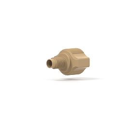 PEEK Fitting Two-Piece Coned - 10-32 1/16 in Natural