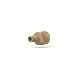PEEK Fitting Two-Piece Coned - 10-32 1/16 in Natural