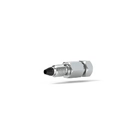 Stainless Steel/PEEK Fitting VHP Stainless Steel Flat-Bottom - 1/4-28 1/16 in 