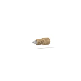 PEEK/Tefzel Fitting Coned - 10-32 1/16 in Natural
