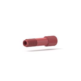 PEEK Fitting VacuTight 1/16 in Red