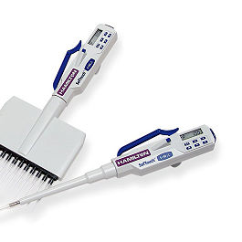 8-Channel Electronic SofTouch Pipette 0.2-10 µL