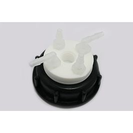 Smart Waste Caps S60 4 leaks (6-9 mm), w. charcoal filter port