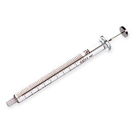  Calibrated Syringe 25 µl Kel-F Hub PST 