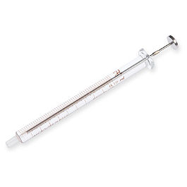  Calibrated Syringe 100 µl Kel-F Hub PST 