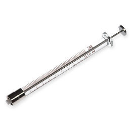 Instrument|Clinical Instrumentation Calibrated Syringe 100 µl Metal (N) Hub or Kel-F Hub PST 
