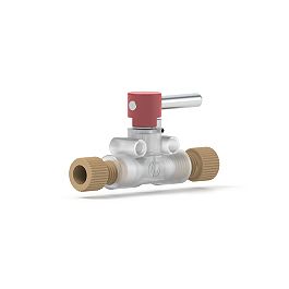 Shut Off Valve Assembly Tefzel® (ETFE) .040 With Fittings