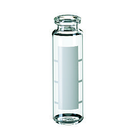 Bevelled Crimp Neck Vial ND20 20,0 ml 75,5 x 23 mm Clear