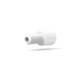 Delrin Nut Flangeless Flat-Bottom - 1/4-28 1/16 in White