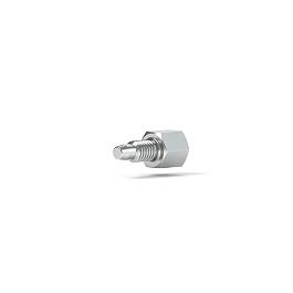 Stainless Steel Plug Plug or Cap Coned - 10-32 