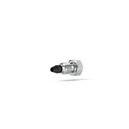 Stainless Steel/PEEK Fitting VHP Stainless Steel Flat-Bottom - 5/16-24 1/16 in 