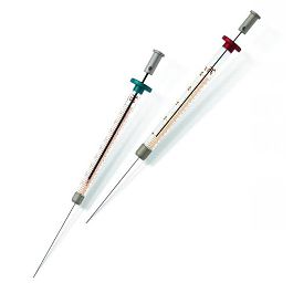 HPLC Autosampler Syringe 100 µl Fixed Needle, no glue or cement PST 3