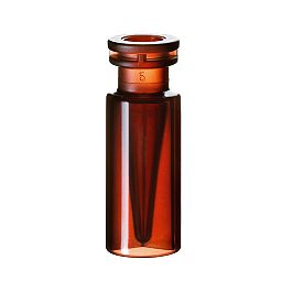 Snap Ring Vial ND11 0,25 ml 32 x 11.6 mm Amber